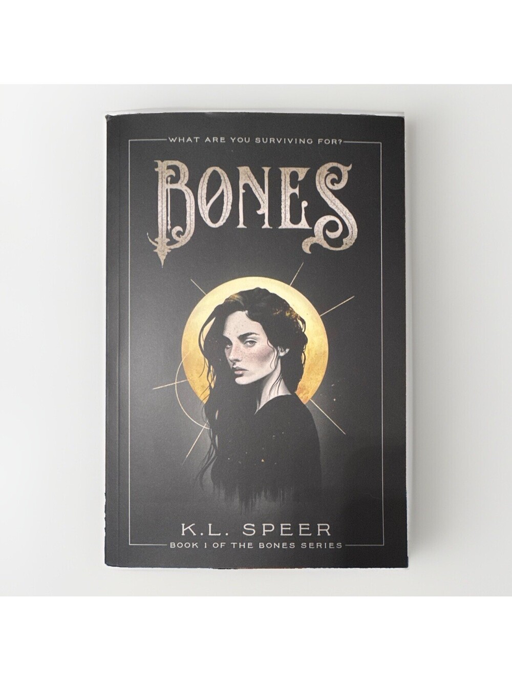 Bones by K. L. Speer (The Bones Series) Out of Print Indie Cover Paperback